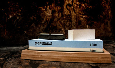 Buy Online High quality Whetstone 1000/6000 grit - The Best Chef's Knife - Hurricane-Alpha