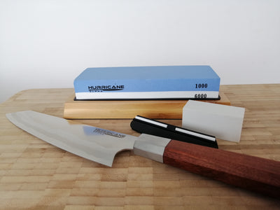 Buy Online High quality Whetstone 1000/6000 grit - The Best Chef's Knife - Hurricane-Alpha